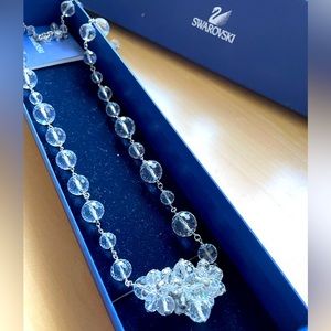 Rare Swarovski long necklace. Creation collection. All crystal.